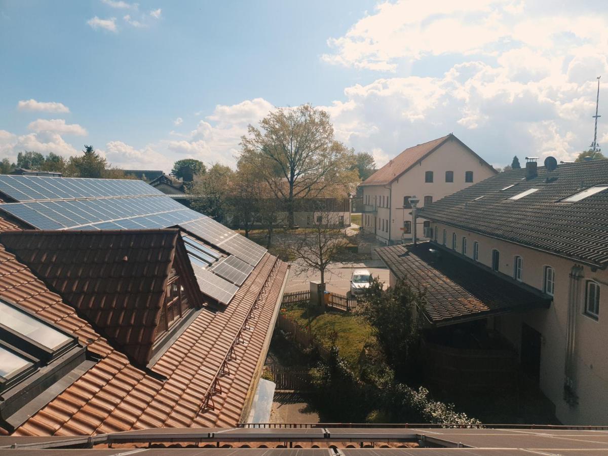 Ferienwohnung 2 Mittig In Vogtareuth Rinser Bagian luar foto